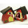Vogelhaus Futterhaus "Hobbit mini" rot